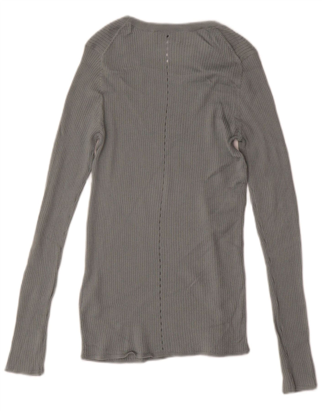 Женский джемпер с вырезом «лодочка» JIGSAW, Великобритания 12, шерсть среднего серого цвета