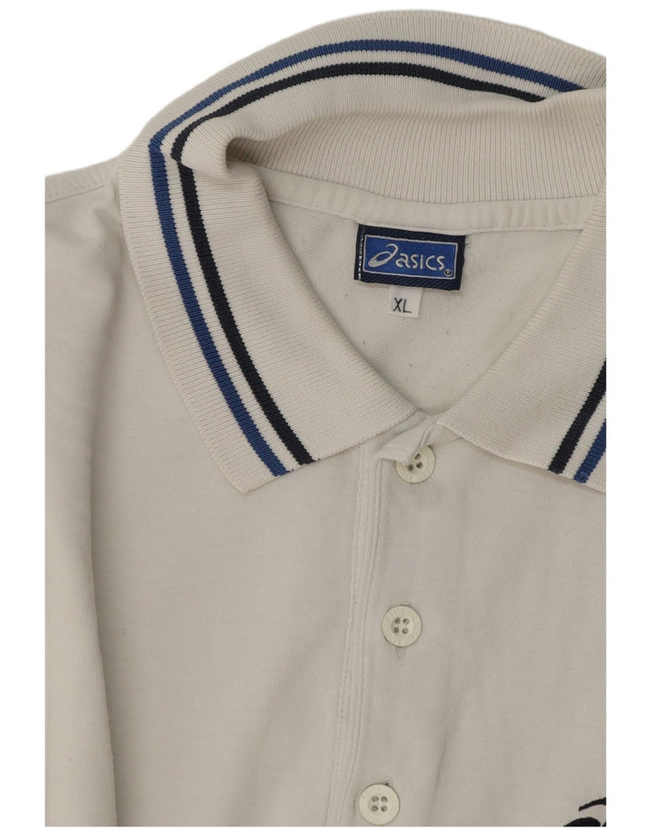 Мужская рубашка поло Asics XL белая