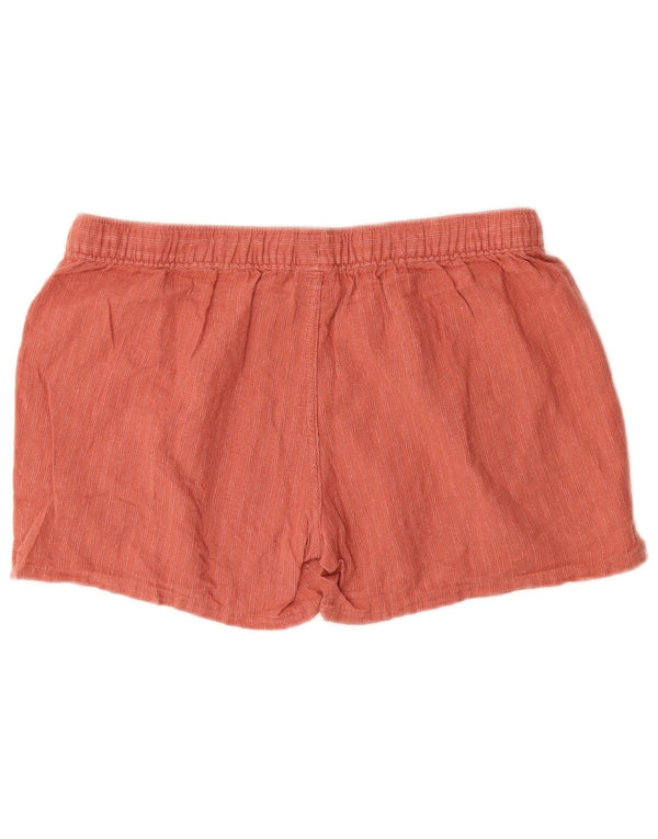 PATAGONIA Женские шорты чинос, маленькие W27, темно-бордовые в полоску, конопля