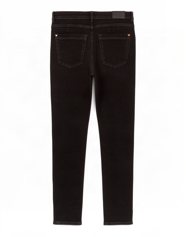 Женские джинсы скинни Marks & Spencer UK 12 Medium W30 L26, черный хлопок