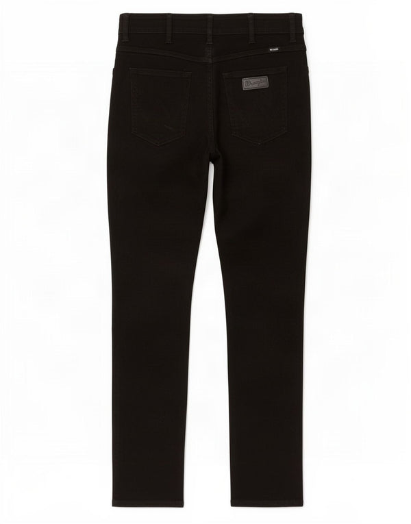 Мужские джинсы Wrangler Strangler Slim W33 L30, черный хлопок
