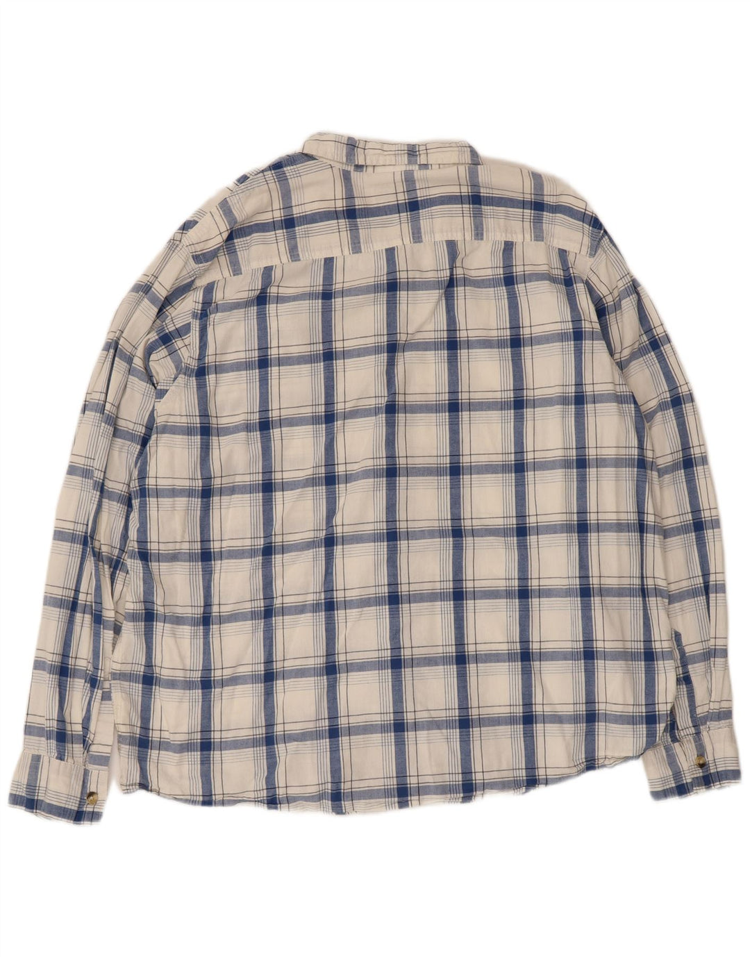 Мужская рубашка Wrangler 2XL, хлопковая белая клетка
