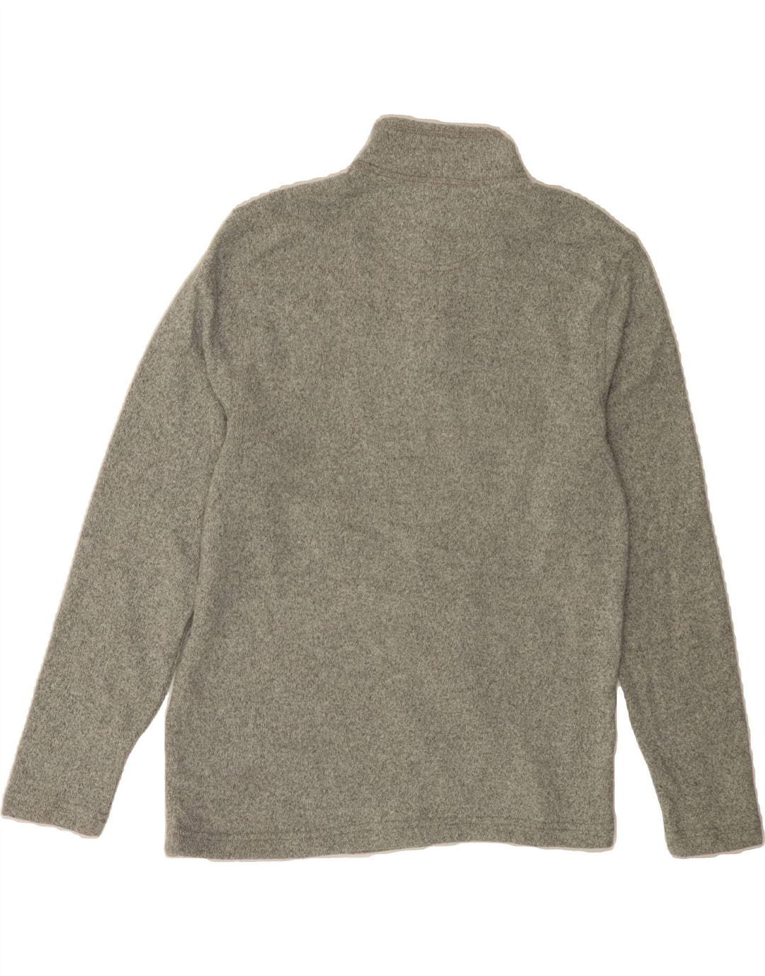 IZOD Mens Zip Neck Pullover Tracksuit Top Medium Grey Polyester Vintage Izod and Second-Hand Izod from Messina Hembry 