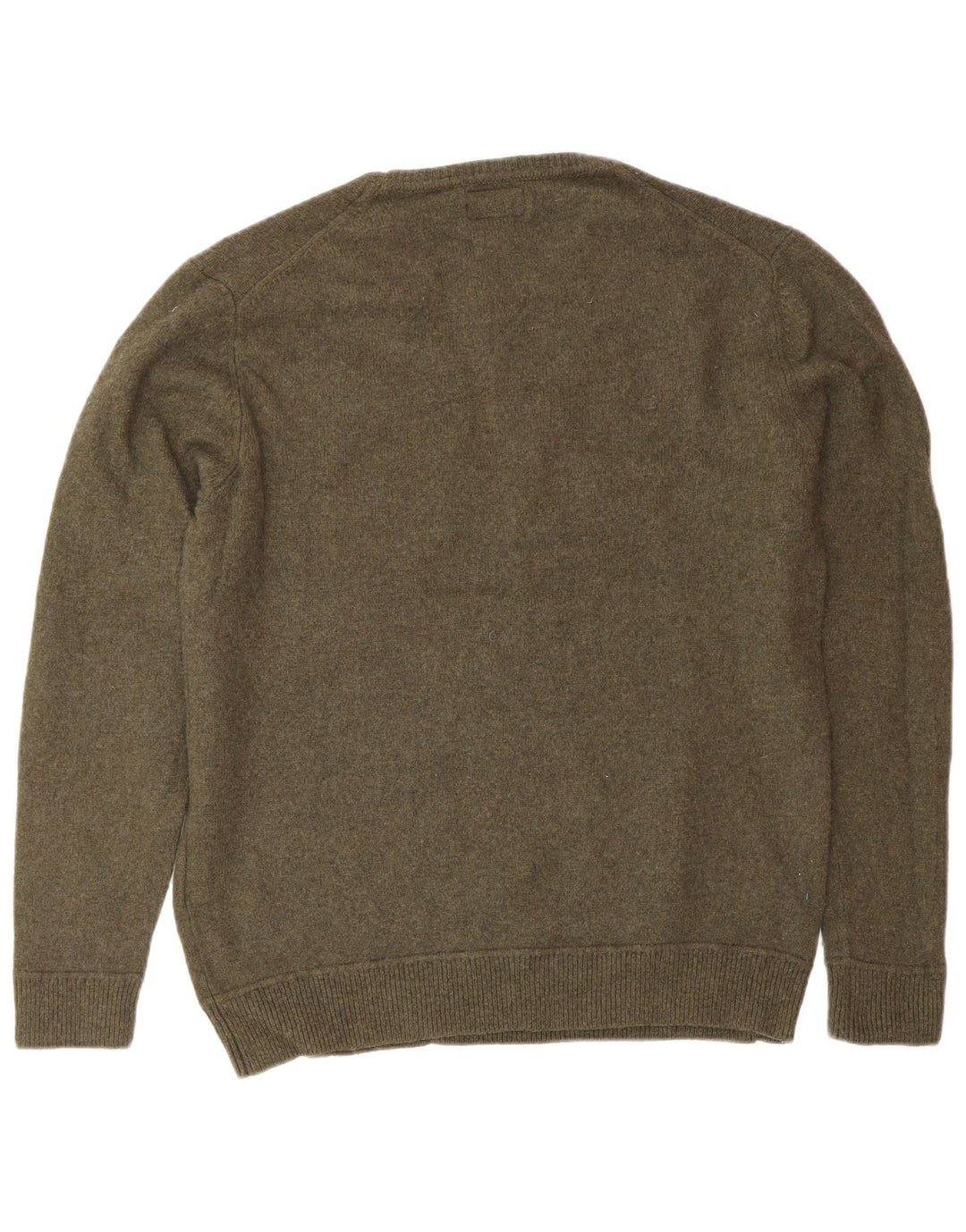 Женский свитер SUPERDRY с круглым вырезом UK 20 2XL, зеленая шерсть