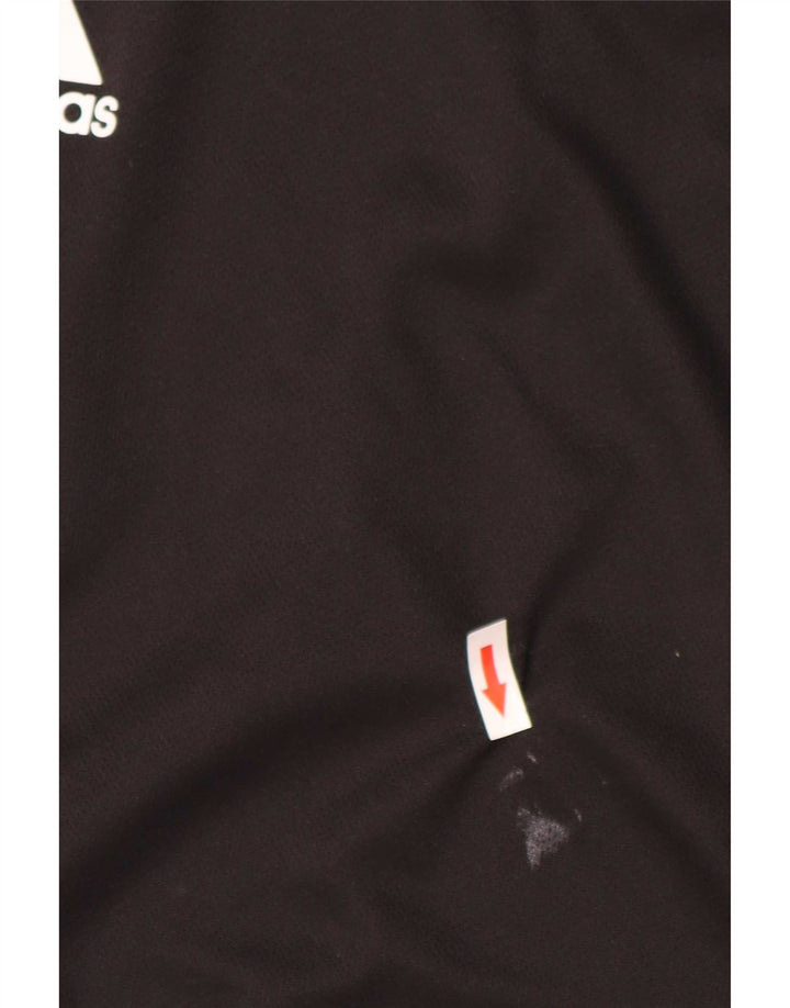 Мужская футболка Adidas Climacool Top XL, черный полиэстер