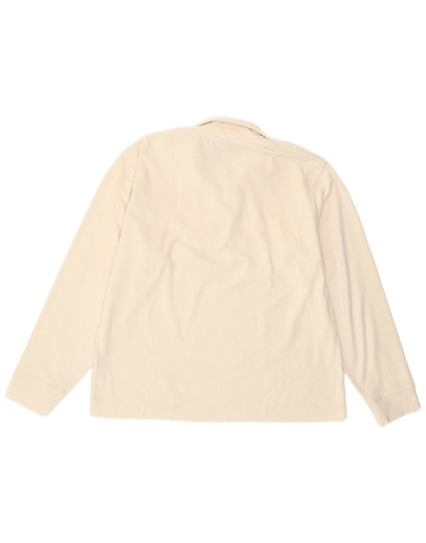 Женский флисовый джемпер Reebok UK 18 XL, белый полиэстер