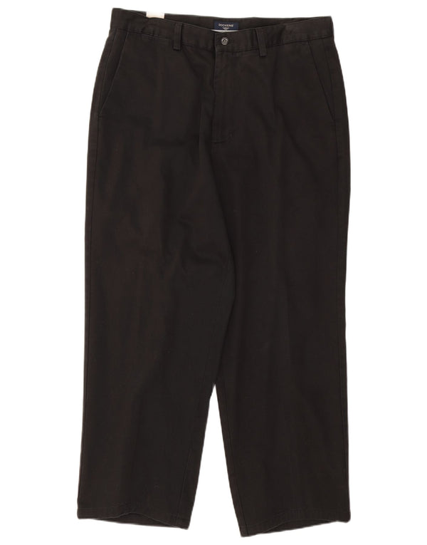 Мужские прямые брюки-чиносы Dockers W34 L27, черные, хлопковые