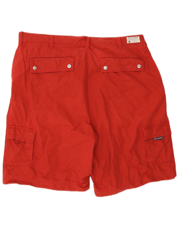 Мужские шорты карго Tommy Hilfiger W40 XL, красный хлопок