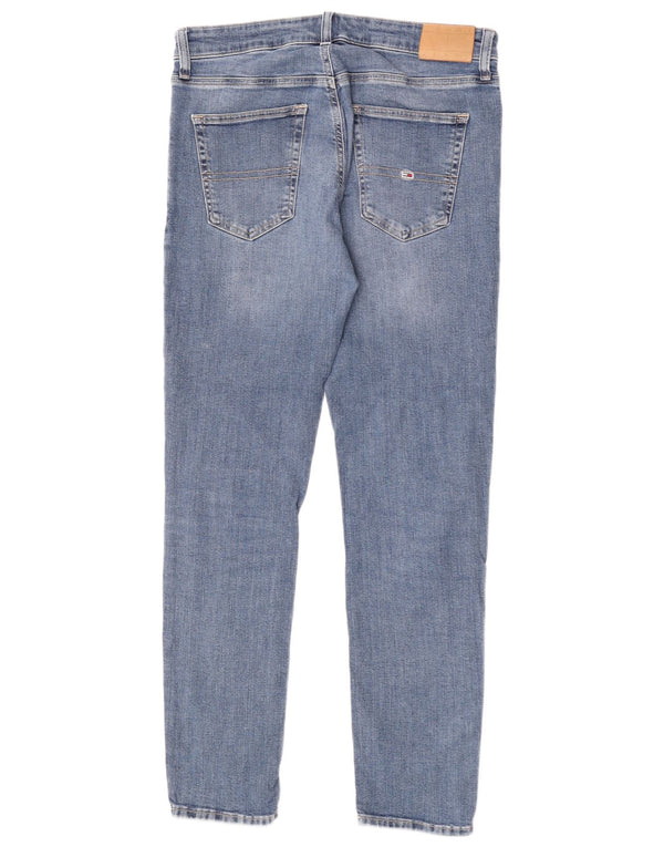 Мужские зауженные зауженные джинсы Tommy Hilfiger Austin W33 L34, синий хлопок