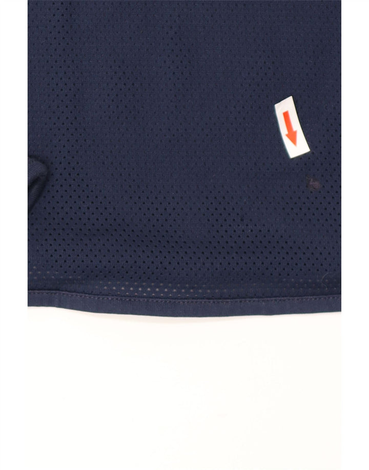 Мужской топ с длинным рукавом Nike Cor72z, маленький, темно-синий, полиэстер