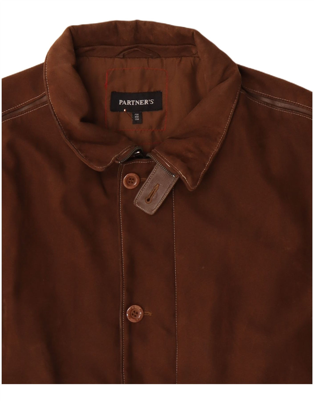 Винтажная мужская ветровка EU 56 3XL Коричневая