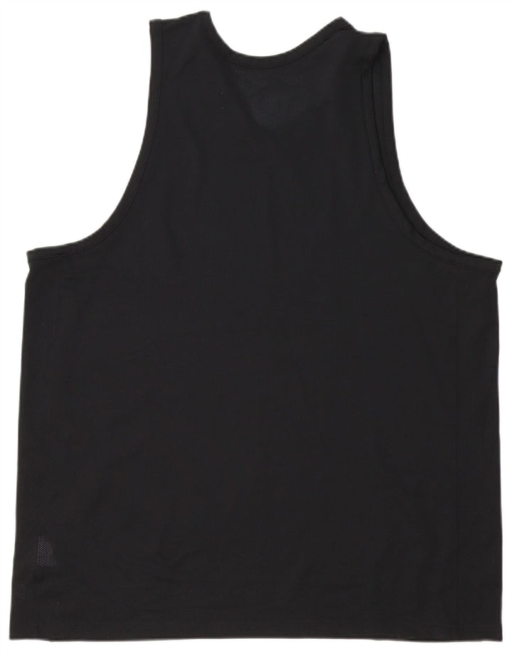 Мужской жилет Nike Dri Fit 2XL, черный полиэстер