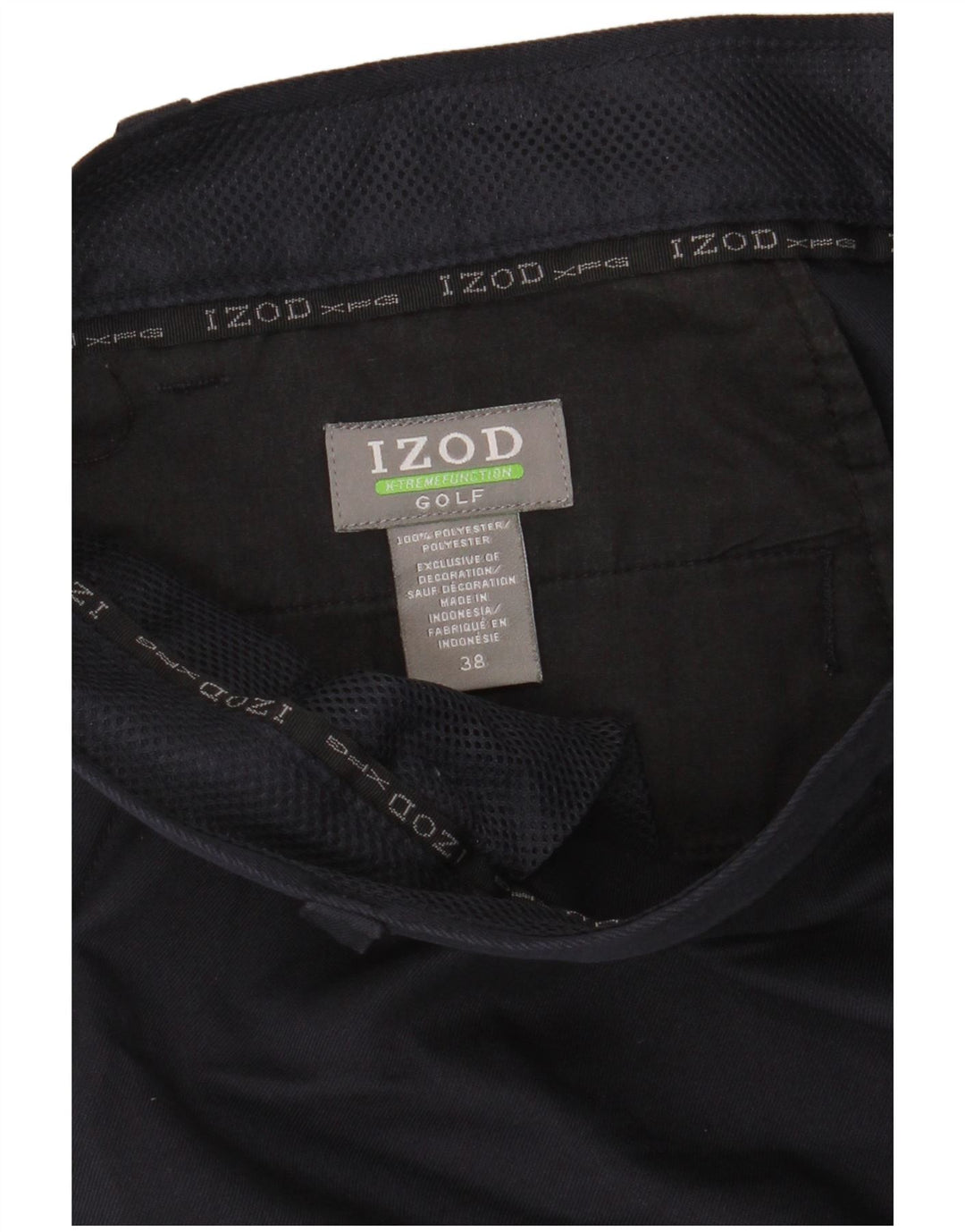 IZOD Мужские шорты карго W38 XL темно-синие, полиэстер
