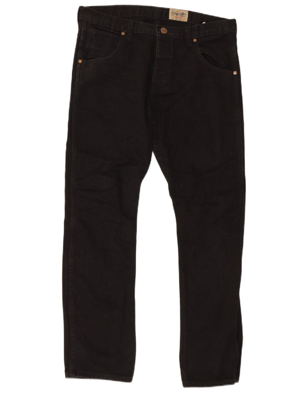 Мужские прямые джинсы Wrangler Spencer W34 L32 черные