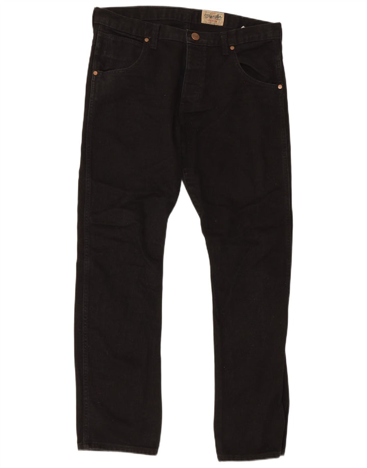 Мужские прямые джинсы Wrangler Spencer W34 L32 черные