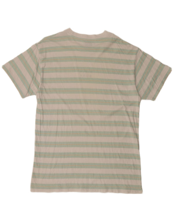 Мужская футболка Billabong Top 2XL из хлопка в зеленую полоску