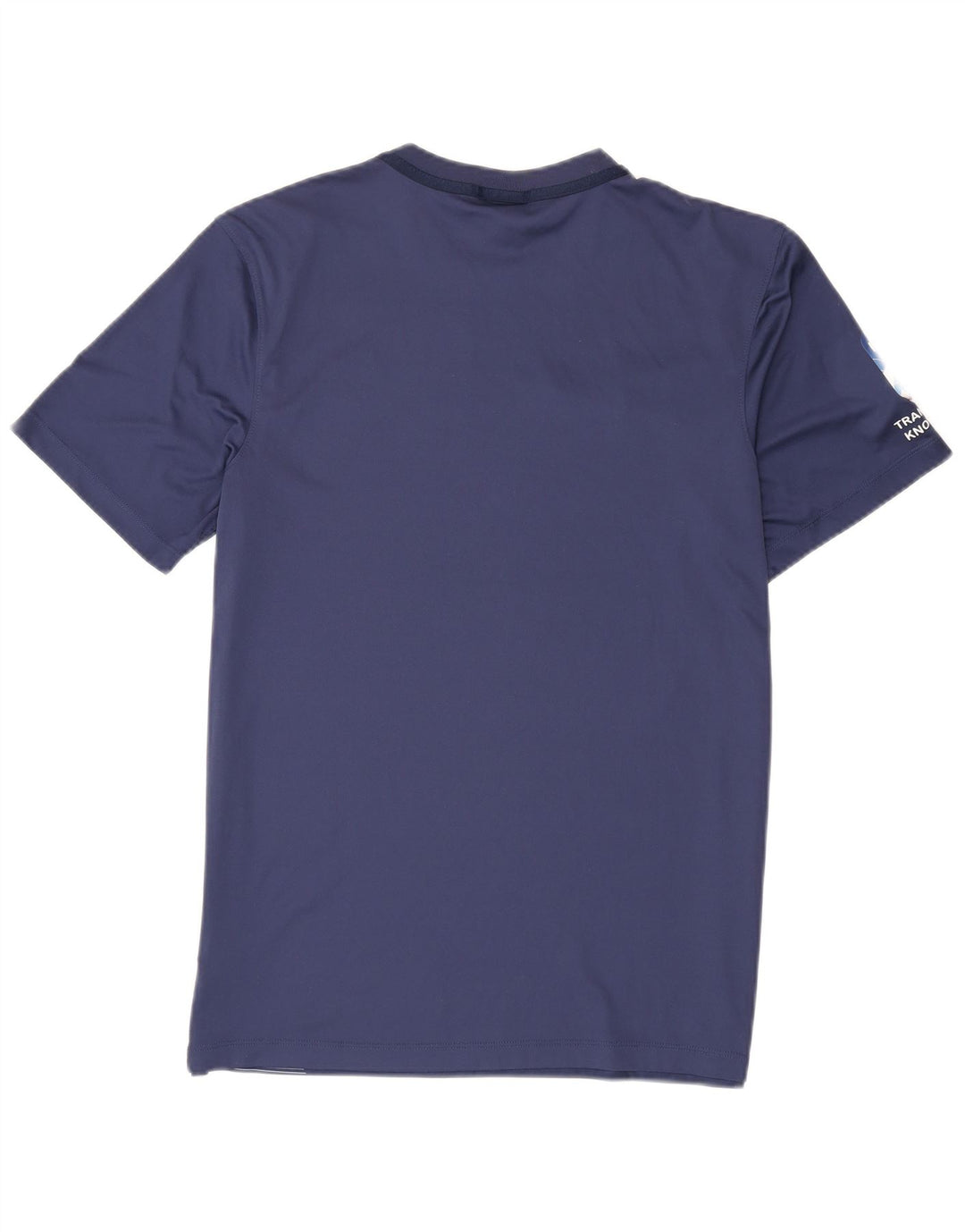 Мужская футболка Nike Dri Fit с графикой, средний темно-синий цветной блок