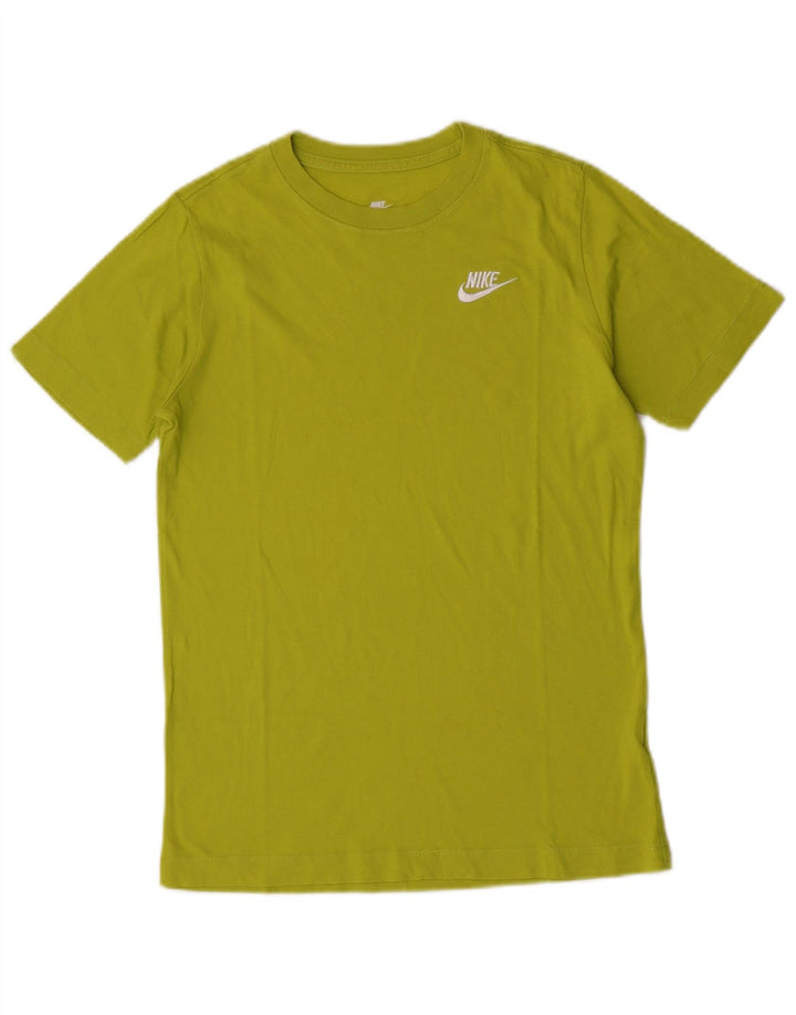 Футболка Nike для мальчиков, 12–13 лет, большая, цвета хаки