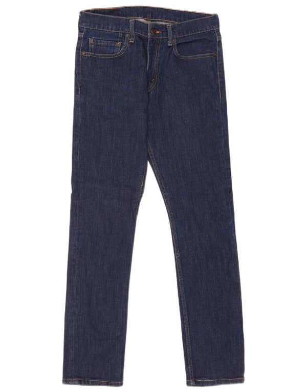 Мужские джинсы скинни Levi's 510 W32 L30 темно-синие, хлопок