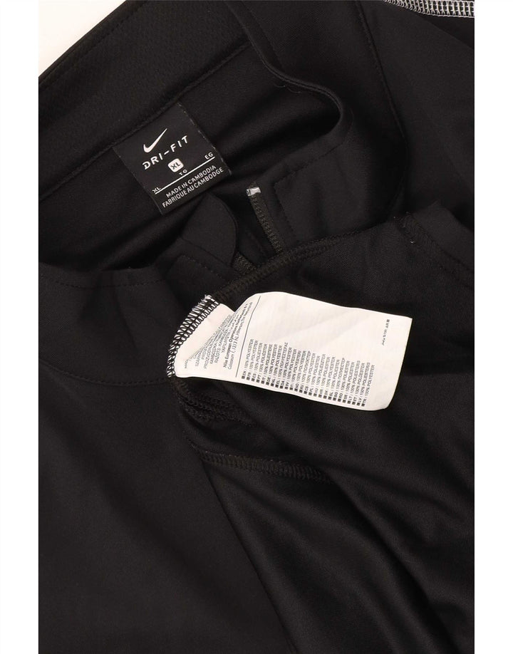 Мужская спортивная куртка Nike Dri Fit XL, черный полиэстер