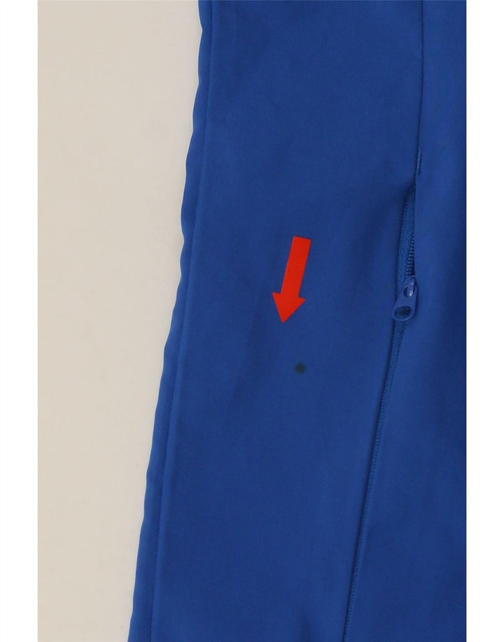 NIKE Mens Dri Fit Tracksuit Top Jacket Large Blue Colourblock Polyester Vintage Nike and Second-Hand Nike from Messina Hembry 