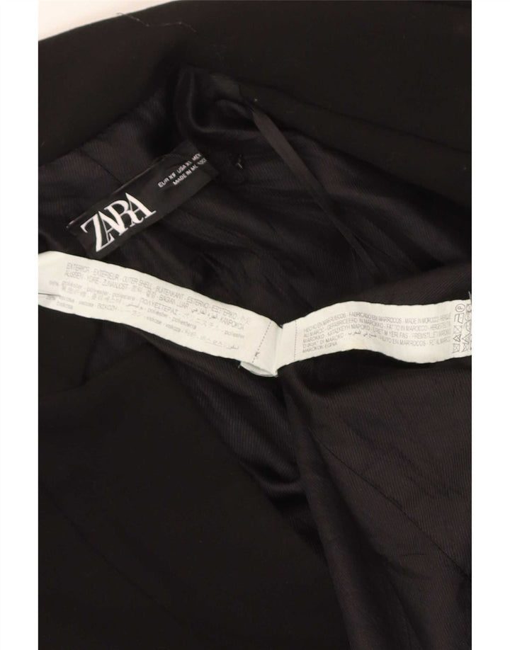 Женское открытое пальто Zara UK 6 XS, черный полиэстер