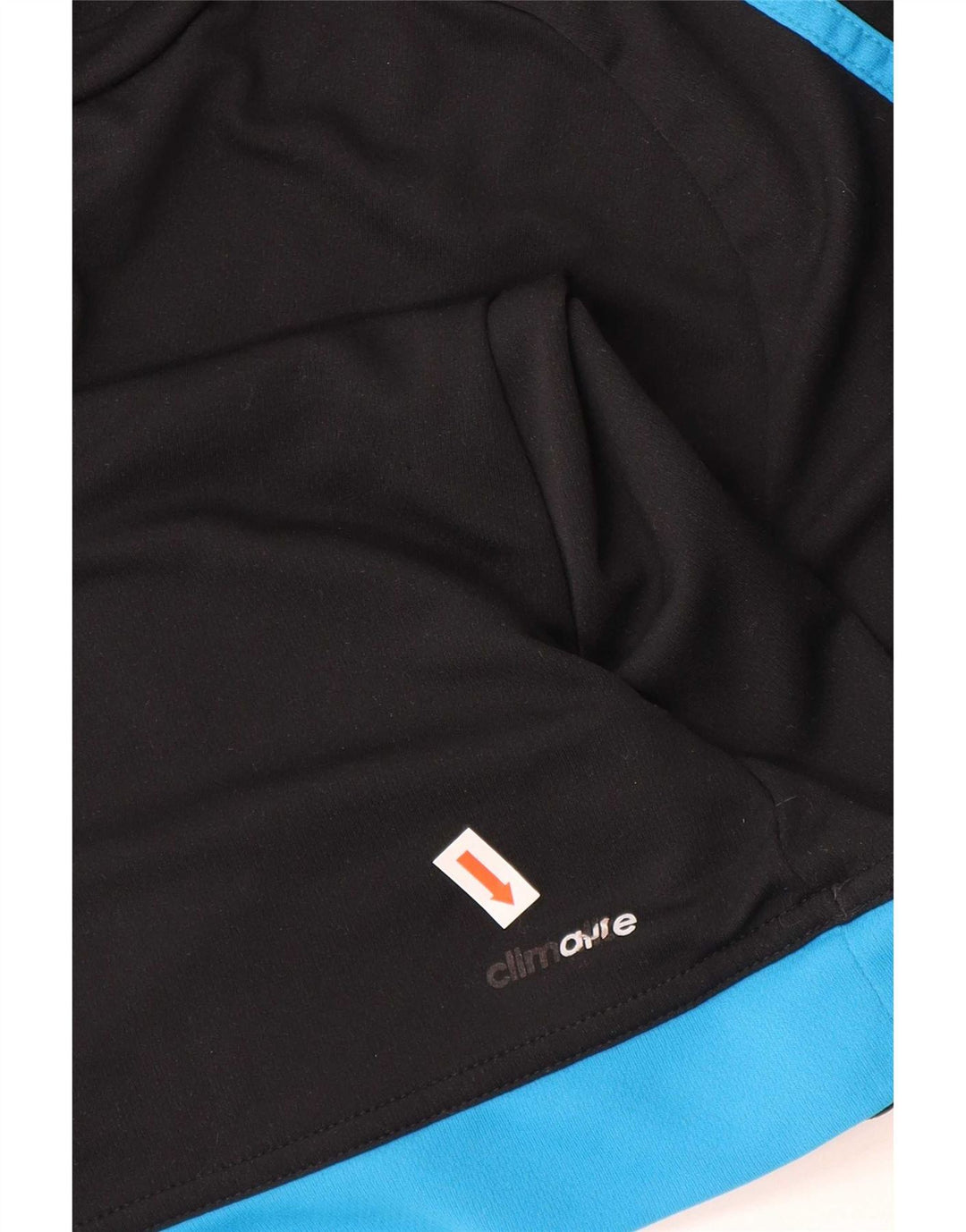 Мужская футболка Adidas Climalite Top Medium Black с цветными блоками из полиэстера