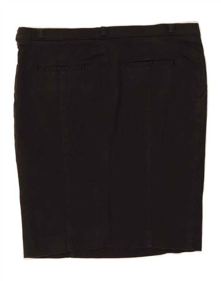 MOSCHINO Womens Pencil Skirt W34 Large Black Vintage Moschino and Second-Hand Moschino from Messina Hembry 