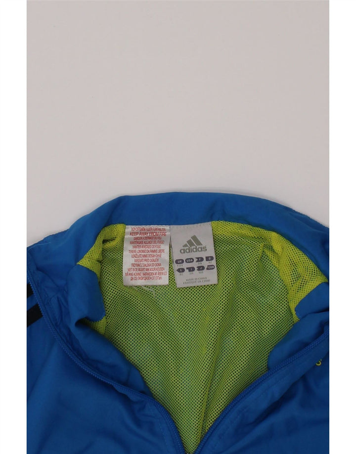 Спортивный костюм ADIDAS для мальчиков, верхняя куртка 18-24 месяцев, синий полиэстер