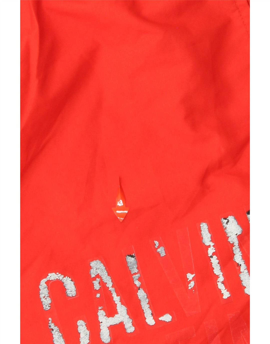 Мужские шорты для плавания CALVIN KLEIN с рисунком, большие красные, полиэстер