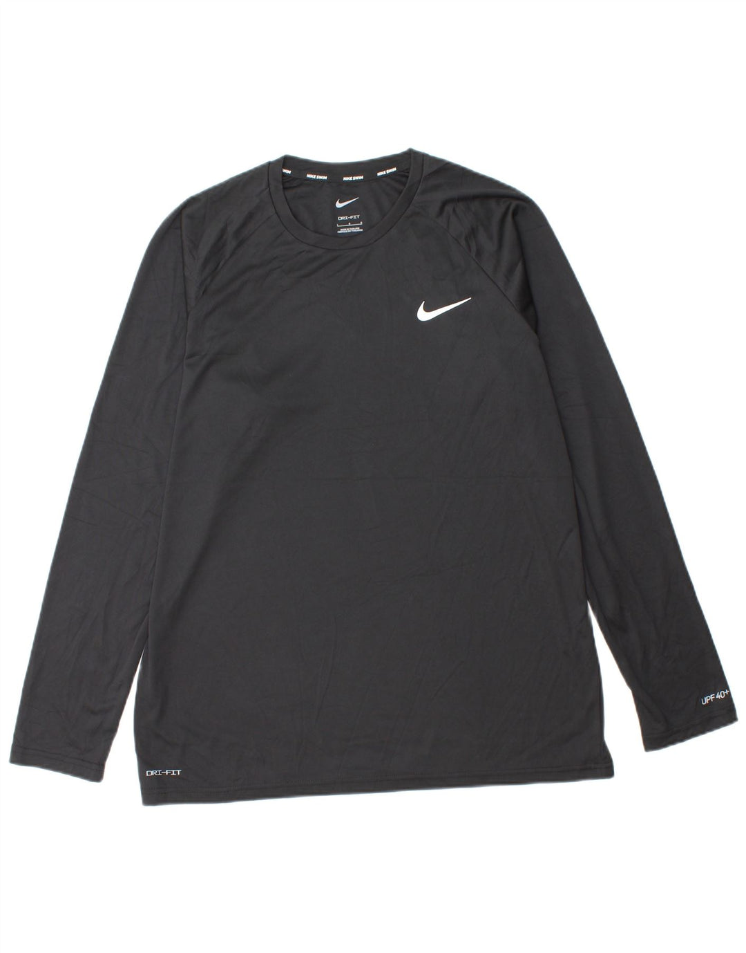 Мужской топ NIKE Dri Fit с длинным рукавом, большой черный