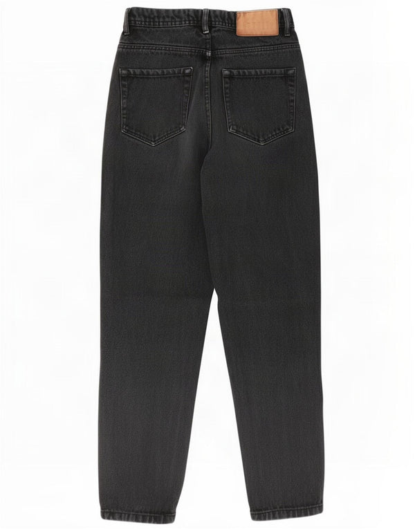 Женские зауженные джинсы Zara Trafaluc с высокой талией EU 32 2XS W22 L26, черные