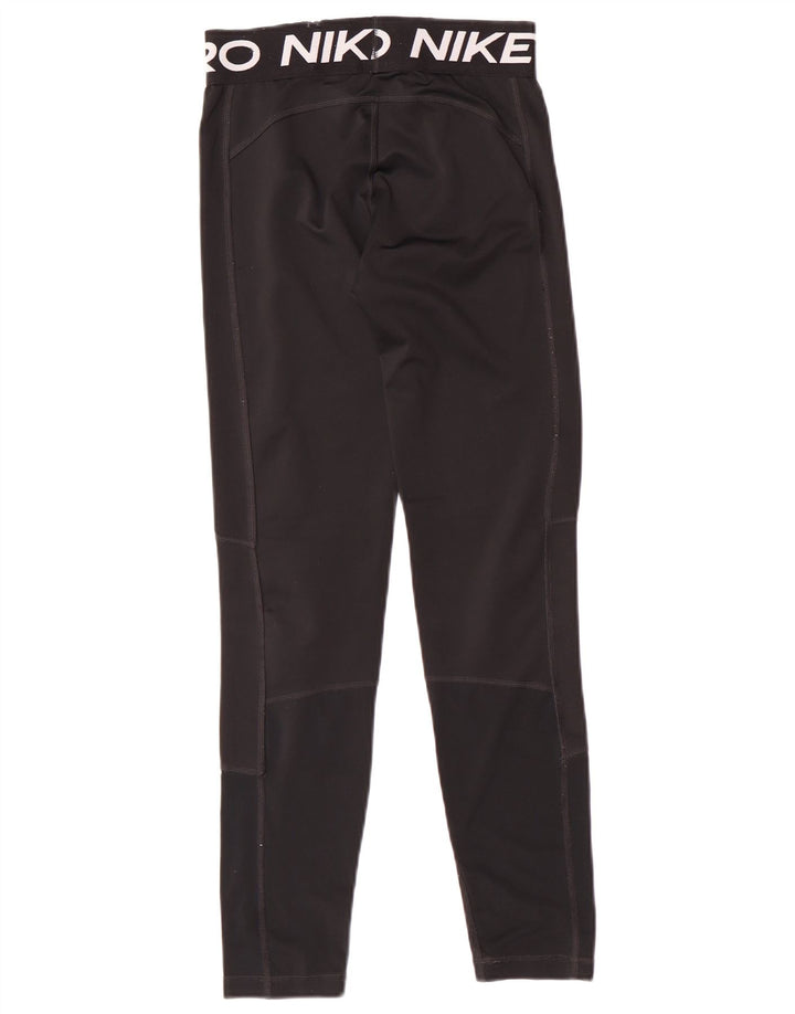 Леггинсы NIKE Dri Fit для девочек 13–14 лет, размер XL, черный полиэстер