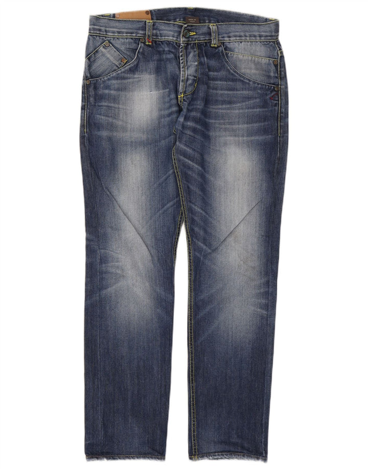 Мужские зауженные джинсы Dondup W32 L30 синие