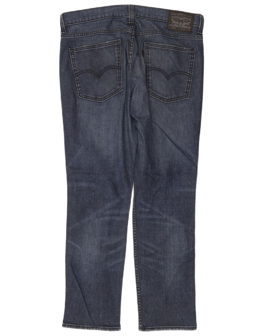 Мужские джинсы Levi's Slim 511 W34 L30 синие, хлопок