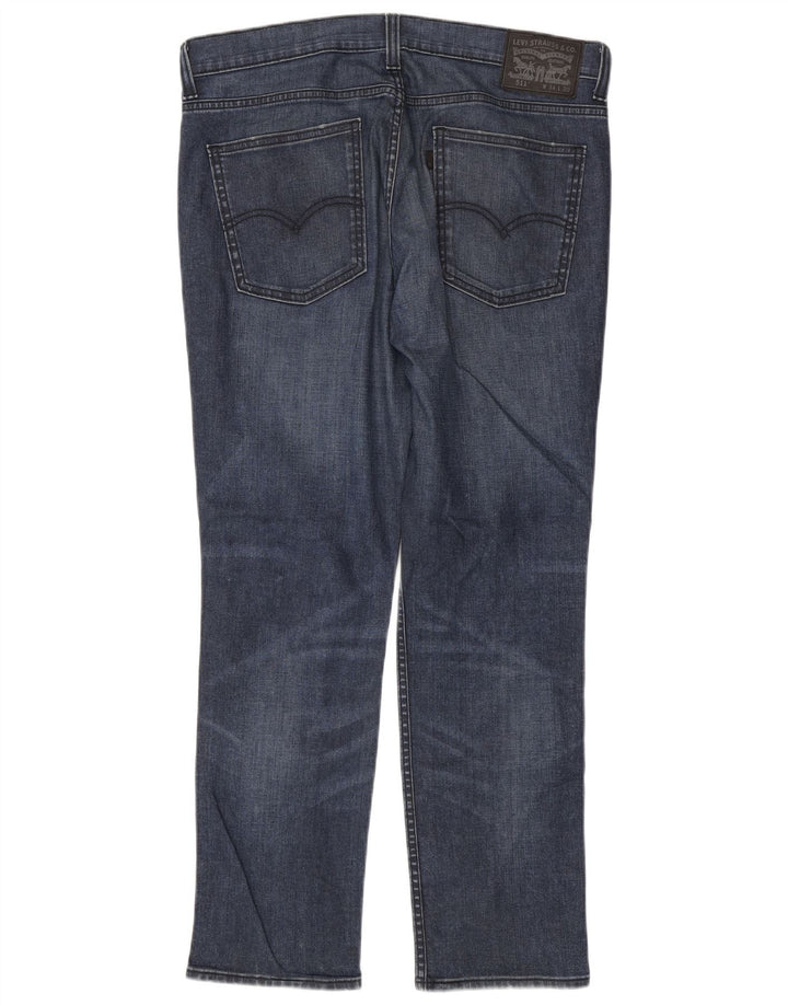 Мужские джинсы Levi's Slim 511 W34 L30 синие, хлопок