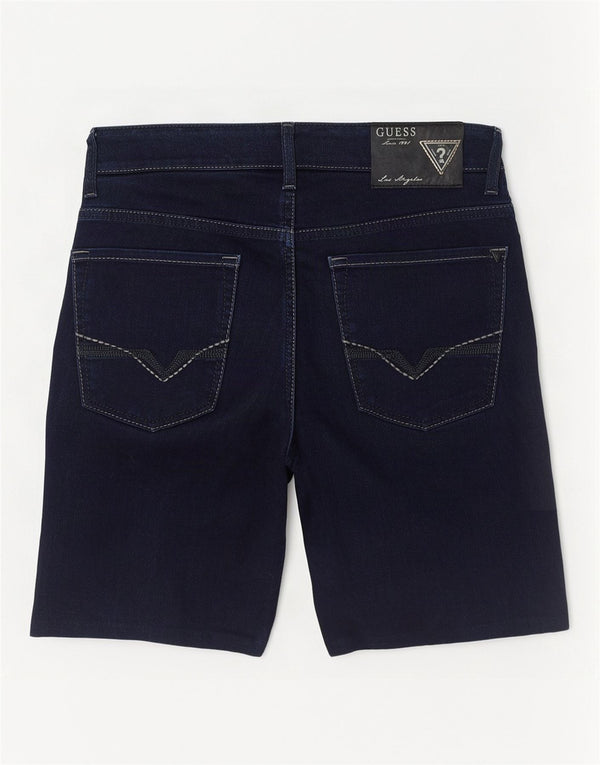Мужские джинсовые шорты Guess W33 Medium Navy Blue