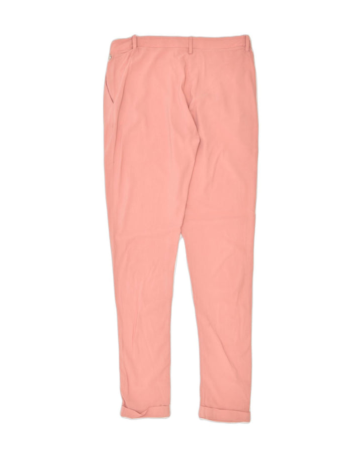 BYBLOS Girls Tapered Casual Trousers 15-16 Years W29 L29 Pink Viscose | Vintage | Thrift | Second-Hand | Used Clothing | Messina Hembry 