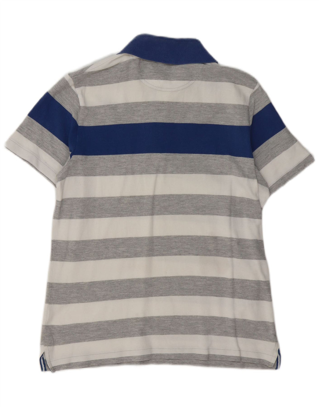 ELLESSE Мужская рубашка-поло для регби среднего серого цвета в полоску