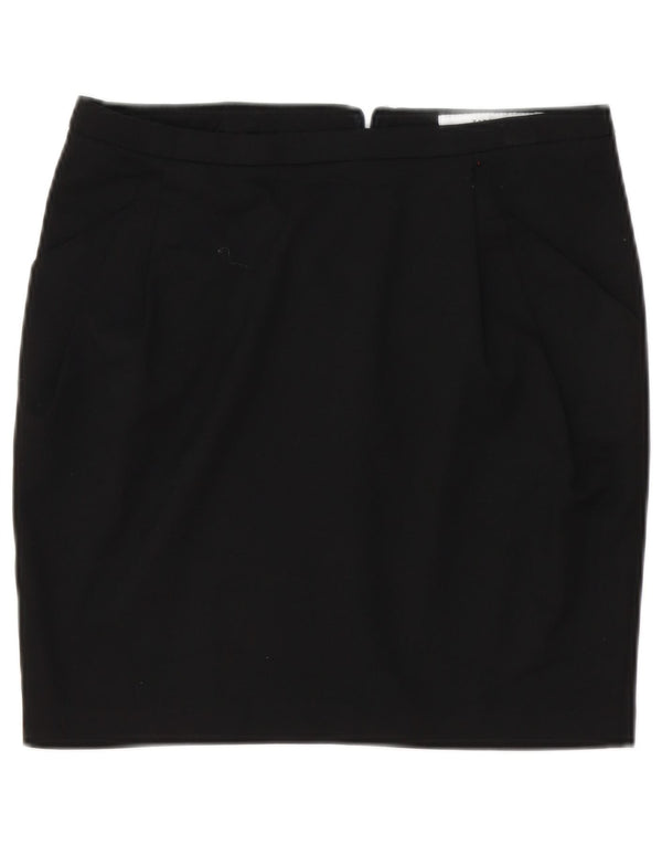 Женская юбка-карандаш Zara Medium W28 Черная