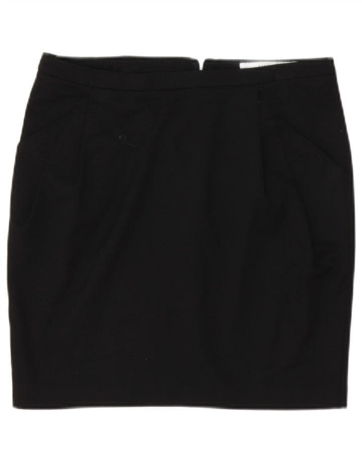 Женская юбка-карандаш Zara Medium W28 Черная