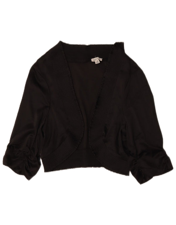 Женское болеро с короткими рукавами Marks & Spencer UK 18 XL, черный