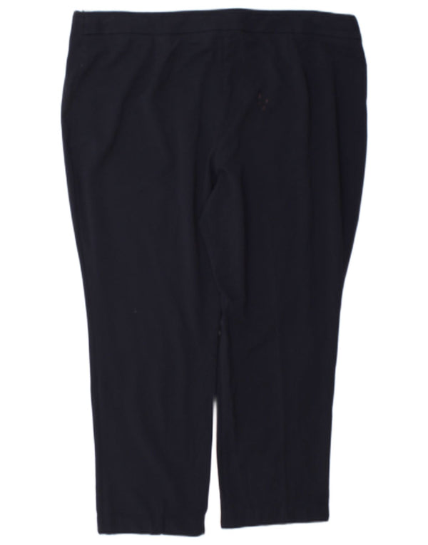 Женские укороченные брюки Marks & Spencer UK 18 XL W38 L26 Темно-синие