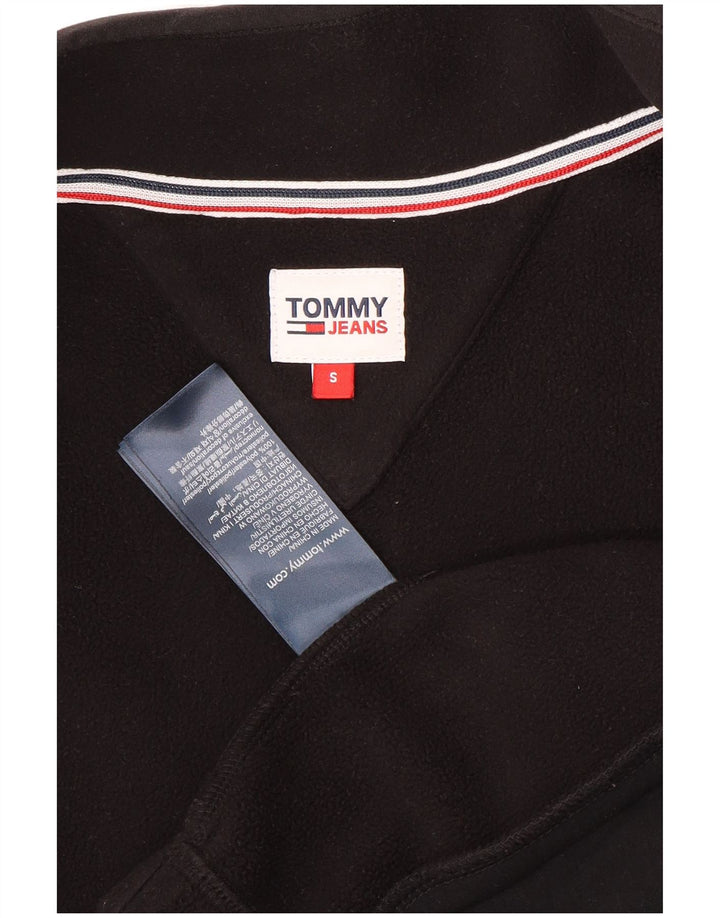 Мужской флисовый жилет Tommy Hilfiger UK 36, маленький черный, полиэстер