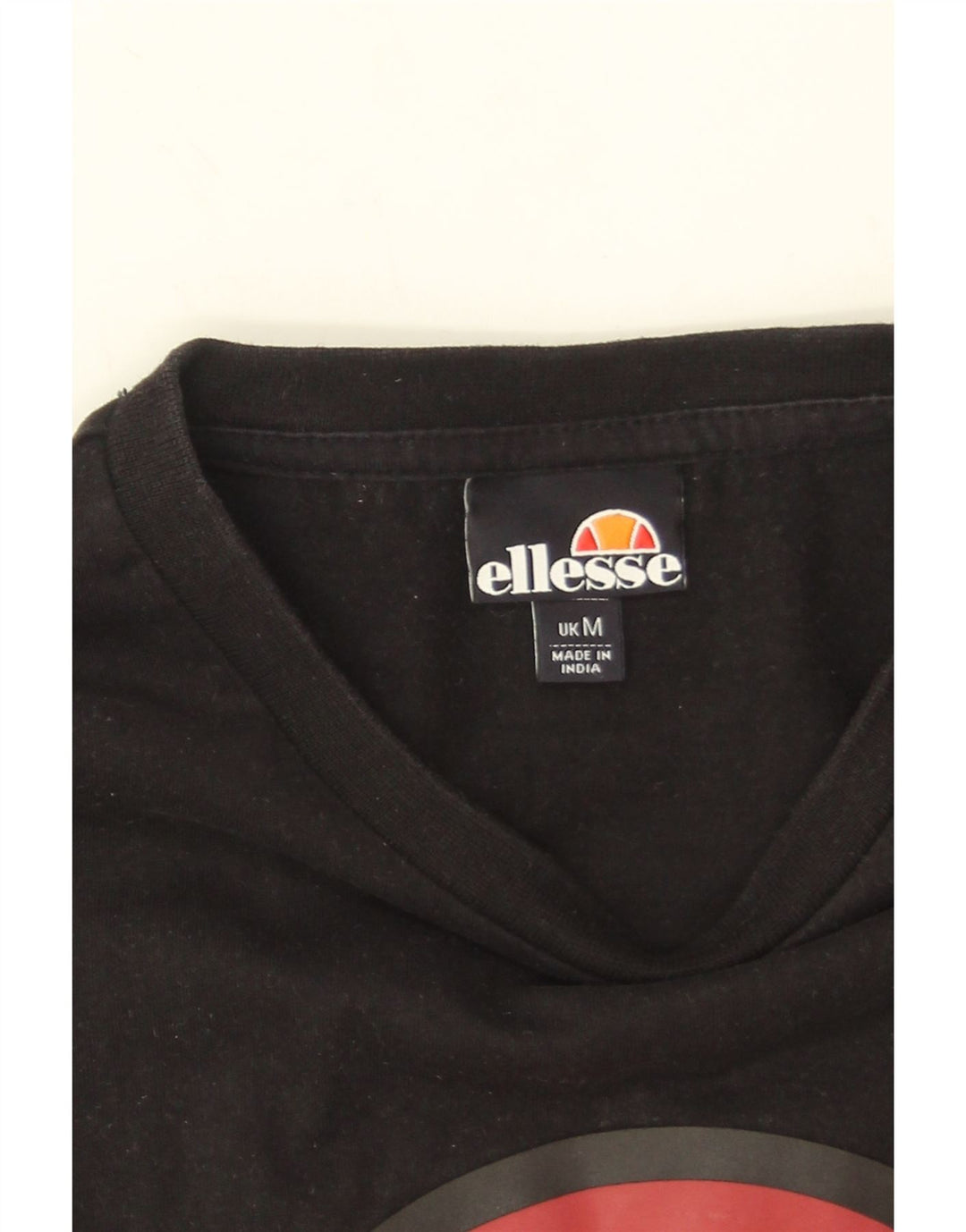 Мужская футболка с рисунком Ellesse, средний черный