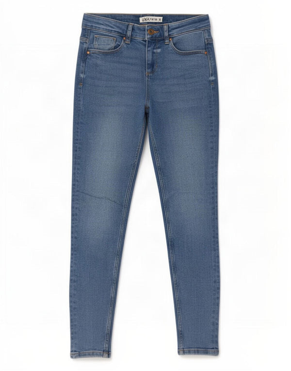 Женские джинсы скинни Zara EU 36 XS W26 L27, синий хлопок