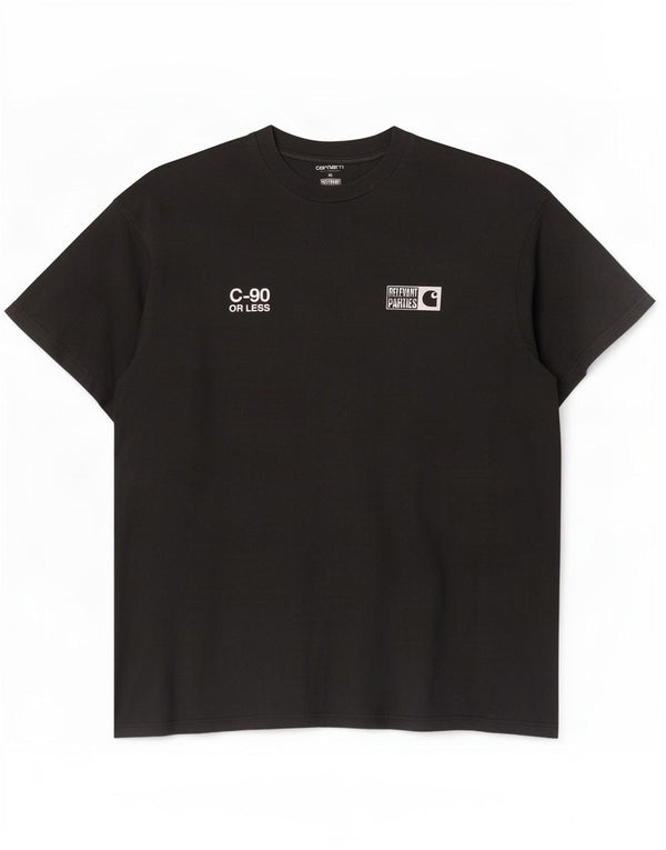 Мужская футболка с рисунком Carhartt XL, черный хлопок