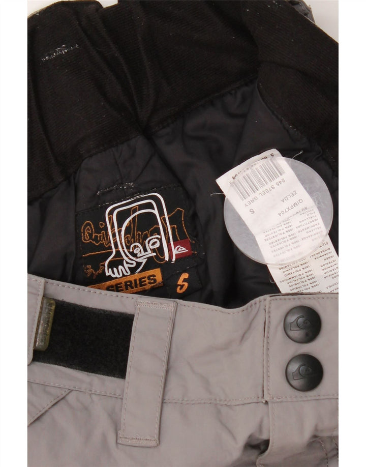 Мужские лыжные брюки Quiksilver, маленькие серые, полиамид