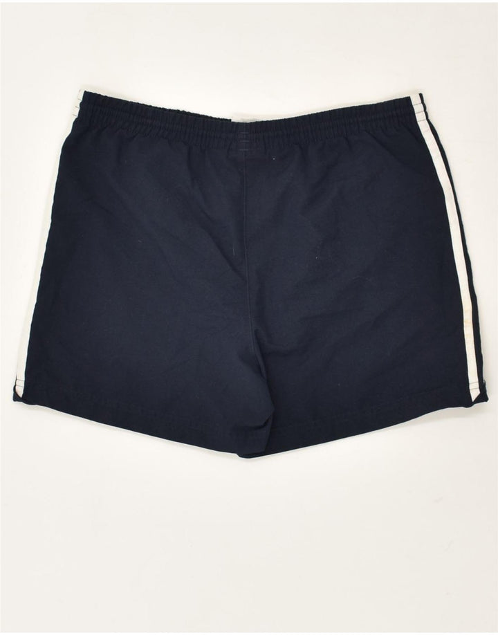 ADIDAS Boys Sport Shorts 11-12 Years Navy Blue Polyester | Vintage Adidas | Thrift | Second-Hand Adidas | Used Clothing | Messina Hembry 
