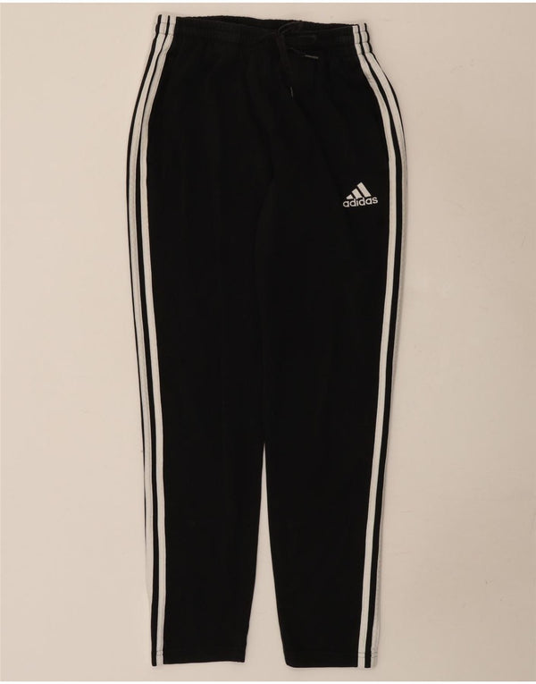 Женские спортивные брюки Adidas UK 14, средний черный, хлопок